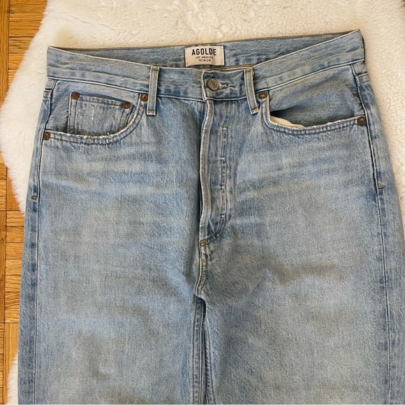 AGOLDE Riley High Rise Straight Crop Size 29 - Picture 7 of 12